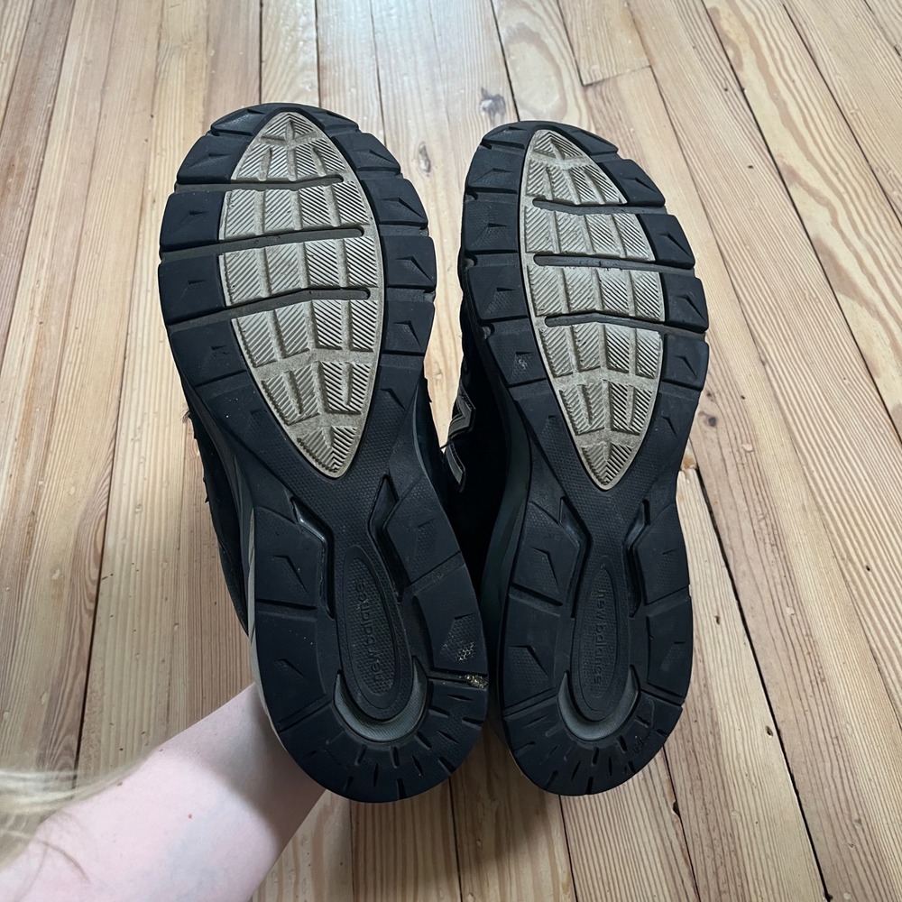 New Balance 990v5 USA Made Mens 16 extra wide Black Silver Running Shoes M990BK5 - Picture 9 of 9